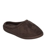 Wayland Square Scuff Slippers Womens 9 Memory Foam Brown Faux Suede - £12.70 GBP