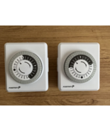 Fosmon Indoor 24 Hour Mechanical Outlet Timer With 2-Outlets 2 Pack NEW - $387.79 MXN
