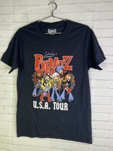 MGA Bratz Rock Angelz Dolls Licensed Short Sleeve Top Tee T-Shirt Womens Size S - £24.54 GBP