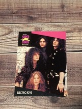 Electric Boys 1991 Pro Set Super Stars MusiCards #169 - £1.19 GBP