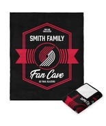NBA Portland Trail Blazers Dominion Personalized Silk Touch Throw Blanke... - $82.68 CAD