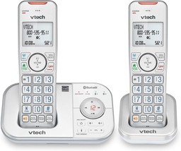 Vtech Vs112-27 Dect 6.0 Bluetooth 2 Handset Cordless Phone With Answering - £54.96 GBP