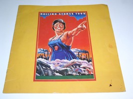 The Rolling Stones Concert Tour Program Vintage 1978 Mick Jagger VG+ - $54.67 CAD