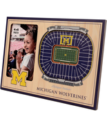 Youthefan NCAA Michigan Wolverines 3D Stadiumview Picture Frame - Michig... - $32.86