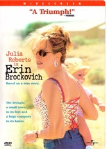 Erin Brockovich DVD Julia Roberts Albert Finney Aaron Eckhart - £2.34 GBP