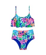 Members Mark Girls Size 3T Bikini 2-Piece Flounce Swim Set Floral Sun Pr... - €12,65 EUR