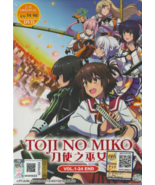 Anime DVD Toji No Miko Vol.1-24 End English Dubbed  - $46.99