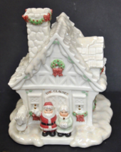 Lenox Music Box Greetings From The North Pole - $16.82