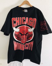 Chicago Bulls Windy City #23 NBA Shaka Wear 100% Cotton Vtg. 90&#39;s Jordan Era - £60.67 GBP