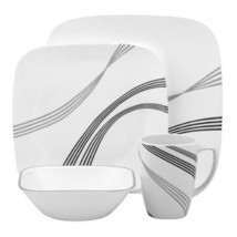 Corelle 16piece Dinnerware Set Urban Arc - £159.87 GBP