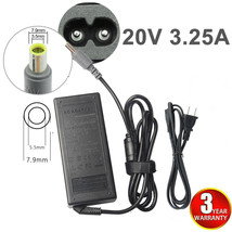 For Lenovo Thinkpad Laptop Ac Charger Power Adapter 65W 20V 3.25A Round Tip - £14.17 GBP