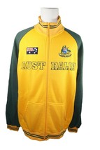 Team Australia Fleece Light Sweater XXL Jacket - Yellow Green XXLarge 2XL - £27.53 GBP