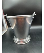 Vintage Aluminum Champagne wine Ice Bucket with Handles IHI India - $34.95