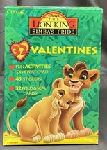 Vintage 1990s Disney’s The Lion King Simba’s Pride 32 Valentines Day Cards - $14.84