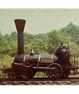 1961 The Lafayette 4-2-0 Train Railroad Print Card American Heritage DWO5 - $48.79 CAD
