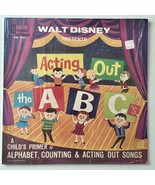 Acting Out The ABC's LP Vinyl Record Album, Disneyland - DQ 1223 - $26.95