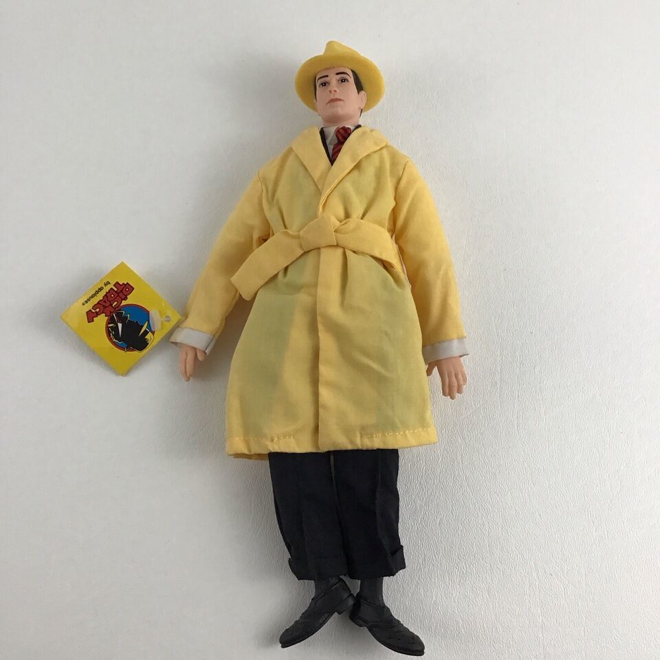 Dick Tracy Movie Soft Body Doll 9" Action Figure Vintage Applause 1990 Toy w TAG - $16.79