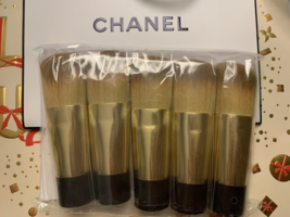 Wholesale Lot of 5 Chanel Kabuki Sublimage Foundation Brush Travel New Authentic - £47.70 GBP