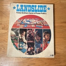 Vintage Landslide Parker Brothers Power Politics Board Game 1971 COMPLETE! - £21.20 GBP
