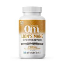 OM MUSHROOM SUPERFOOD Lion&#39;s Mane Mushroom Capsules Superfood Supplement... - €14,41 EUR