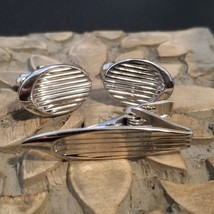Vintage EMJ (Emmons) Silver Tone Cufflinks - $24.75