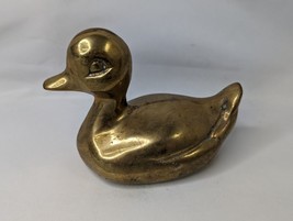 Brass Duck Figure 3.5 Inch Tall - $12.95