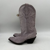 Idyllwind CHARMED LIFE Lavender Suede Round Toe Western Boots Womens 8.5 B - £63.51 GBP