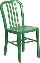 Mid-Century Green &#39;Navy&#39; Style Dining Chair Cafe Patio Restaurant In-Outdoor - £119.00 GBP