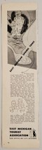 1946 Print Ad East Michigan Tourist Association Spring Fishing Season - £9.65 GBP