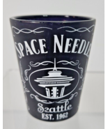 Space Needle Black Shot Glass Seattle Single - $5.89