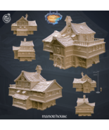 3D Printed Cast n Play Mannor House Kingdom Of Thamarya 28mm 32mm D&D - $336.52 - $378.60