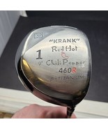 Krank Red Hot Chili Pepper 1 Driver 460R 9 Degree Graphite Shaft RH BLAC... - $50.00