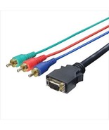 D terminal (male) Component conversion video cable 1.8m Japan Free shipping - £19.73 GBP