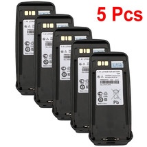 5Pcs Radio Battery For Motorola Xpr6100 Xpr6380 Xpr6580 Dgp4150 Dgp6150 ... - £145.24 GBP