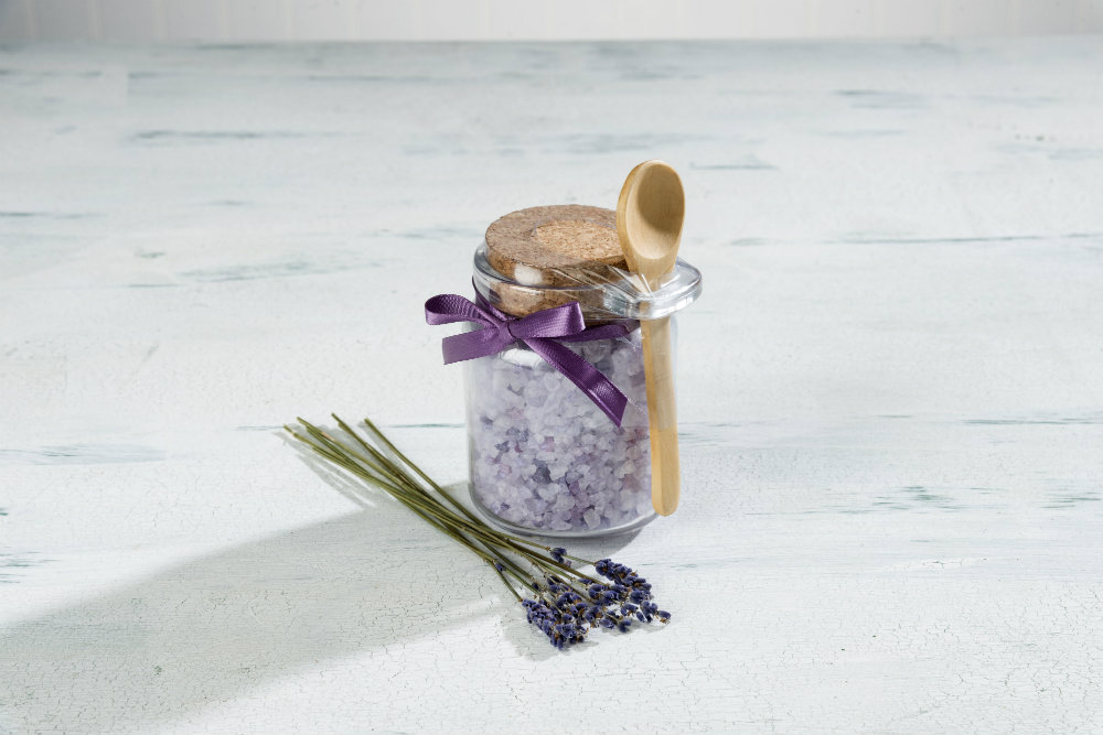 Sonoma Lavender Bath Salts in Honey Jar 8oz - £21.93 GBP