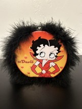 Betty Boop Handbag Music Box Little Devil/ Angel Feather Tin Box Feathers - £24.90 GBP