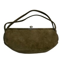 Vintage Adrienne Handbag Olive Green W Coin Purse Read Description - £12.25 GBP