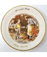 Lake Louise Souvenir Nut Plate Oliver Twist Ceramic Gold Rimmed Small Vi... - £14.97 GBP