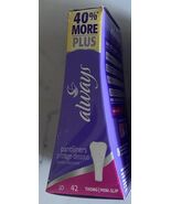 Always Thong Daily Liners 42 Regular, Retired Old Stock, New - $1,797.90 MXN