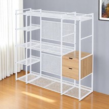 69&quot; White Metal Closet System - $285.41