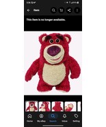 Disney Toy Story 4 Talking Lotso Bear Stuffed Plush - $64.35