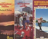 3 Discover Newfoundland &amp; Labrador Brochures 1967 - £14.79 GBP