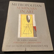 Metropolitan Museum Seminars in Art Book Color Prints John Canaday Portfolio 4 - £8.59 GBP