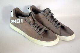 And1 Gray Shoes Sneakers Fundamental Low Top MNAN2500012 Size 12 - £35.61 GBP