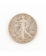 1938-D 50¢ Walking Liberty Half Dollar, XF Condition, Medium Gray Color,... - £134.58 GBP