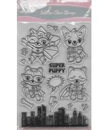 A6 Super Hero Puppy Stamp set. Stamping Cardmaking Scrapbooking Crafts - $14.52 CAD