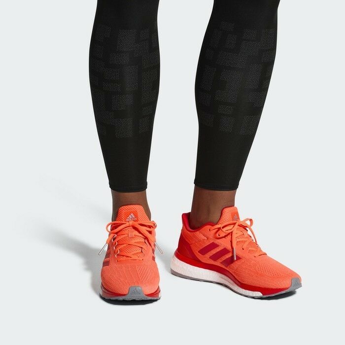 ADIDAS CQ0012 Response Running SNEAKERS Shoes SOLAR ORANGE / Cloud White... - $128.67