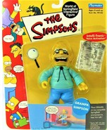 Simpsons GRAMPA SIMPSON Figure Playmates World of Springfield Series 1, NEW - £18.35 GBP
