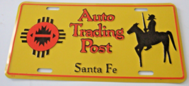 New Original Auto Trading Post * Santa Fe Auto Dealership License Plate - £16.32 GBP