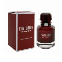 Givenchy L'interdit Rouge Eau De Parfum Spray For Women 1.7 Oz / 50 Ml Sealed! - £57.36 GBP